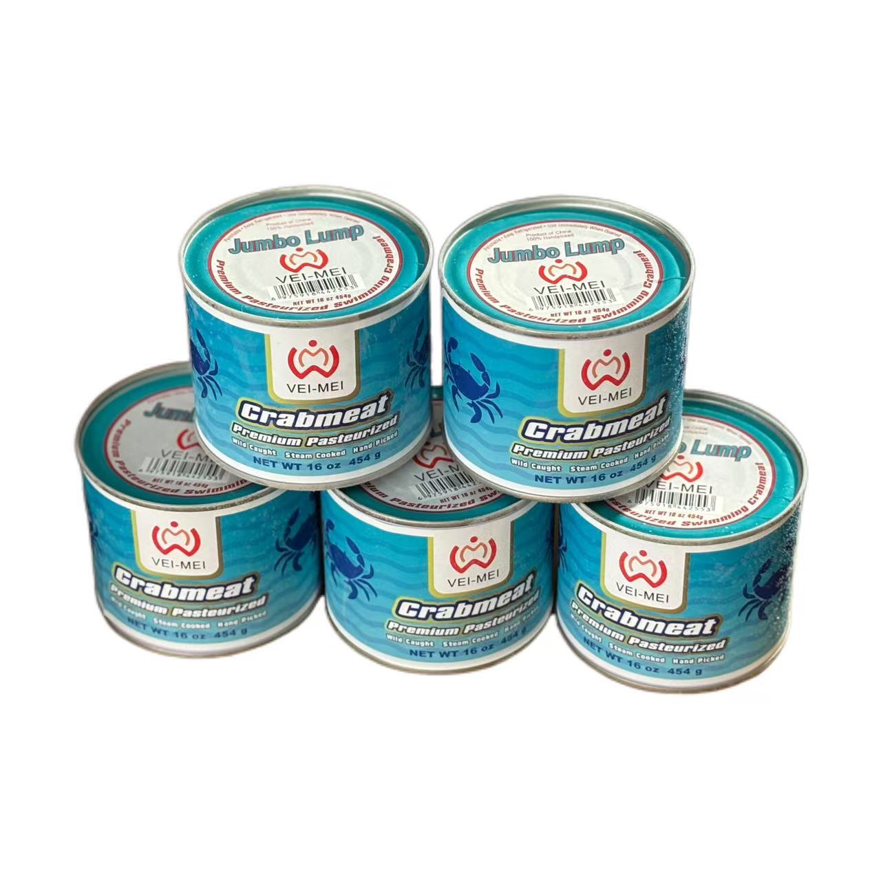 Canned Pasteurized Swimming Crab Meat - Yung Yong